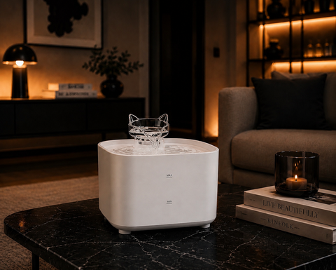 Petunique™ Smart Trinkbrunnen Weiß